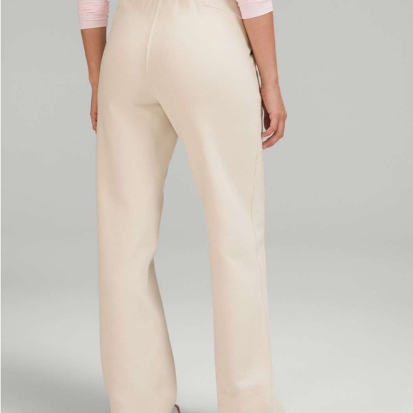 Lululemon Loungeful Straight Leg Pant Size 10 in White Opal - Picture 5 of 11